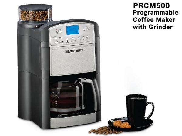 Black & Decker PRCM500-B5 Coffee Maker With Grinder 220 volts 50 Hz NOT FOR USA 220 Vo