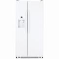 GE GSE22KEBF WW SIDE BY SIDE WHITE COLOR REFRIGERATOR FOR 220 VOLTS