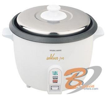 Black & Decker 1 Ltr Rice Cooker RC10 FOR 220 VOLT