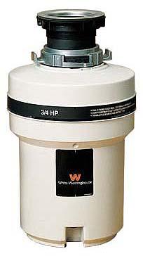 White Westinghouse WDF75VR garbage disposer