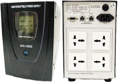 UPS 1500D 220-240 Volt, 50/60 Hz Rated Power-1500VA/900W