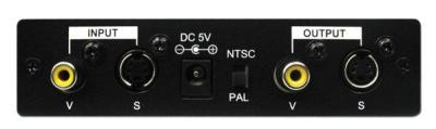 Com World CMD-6900 PAL NTSC Video Converter with RCA/S-Video Input and Output