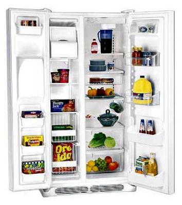 GE GSE20JEBF WW 20 CFT SIDE BY SIDE REFRIGERATOR For 220/240 Volts