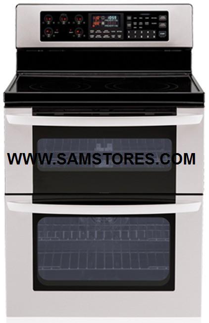 LG LDE3017ST Electric Convection Broil Bake Double Range Factory