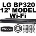 LG BP-320 WI-FI CODE FREE REGION FREE BLU RAY PLAYER FOR 110-240 VOLTS (REGION A)