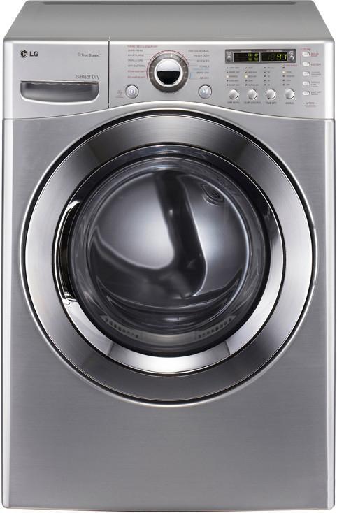 LG DLEX3360V 7.4 CU. FT. STEAM ELECTRIC DRYER GRAPHITE STEEL FACTORY REFURBISHED FOR USA