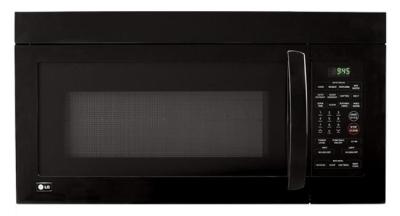 LG LMV1680SB 1.6 cu. ft. Over-the-Range Microwave Oven, Black FACTORY REFURBISHED (FOR USA )