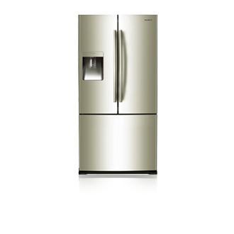 SAMSUNG RF-62TBPN PLATINUM INOX 3 DOOR FRENCH DOOR REFRIGERATOR FOR 220 VOLTS