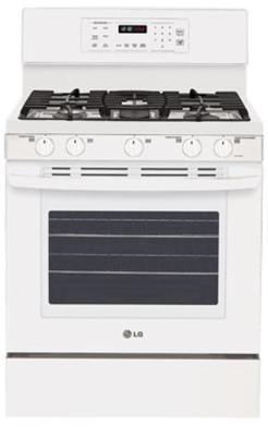 LG LRG3093SW 5.4 cu. ft. Gas Range FACTORY REFURBISHED (FOR USA)