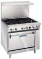 Imperial IMPIR6 36 Commercial Gas Cooking Range for 220 Volt 50 Hz