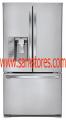 LG LFX31935ST 30.5 Cu.ft Super-Capacity 3 Door French Style Refrigerator with Blast Chiller FACTORY REFURBISHED (FOR USA)