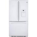 GE PFSE5NJYD WW 90 cm French Door White Color Bottom Mount Refrigerator for 220 Volt