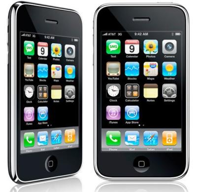 Apple iPhone 8GB-3GS (Speed) Quadband 3G HSDPA GPS Unlocked Phone (SIM Free) BLACK