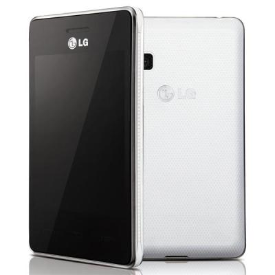 LG T370 Cookie Smart Dual SIM Quadband Unlocked GSM Phone (SIM Free): white