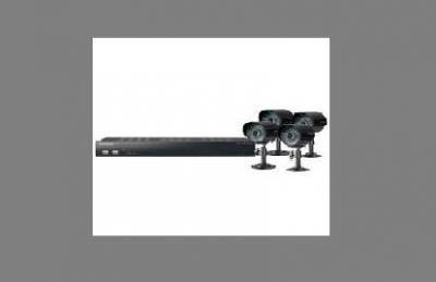 Samsung SDE4003N 8ch Security Camera System 110 - 240 Volts