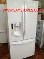 LG LFX25978SW 25.0 Cu. Ft. French Door Refrigerator Smooth White Factory Refurbished (For USA)