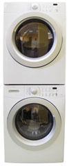 Frigidaire MFW126BZKS/ MDE676NZHS/ STACKKIT Stack Washer & Dryer 220-240 Volt/ 60 Hz