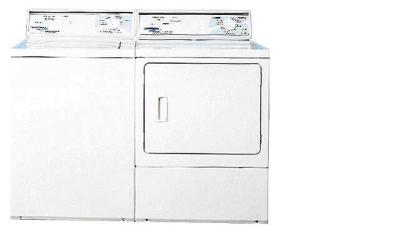 SPEEDQUEEN LGS37 Dryer & SPEED QUEEN LWN311SP301NW22 TOPLOAD WASHER 220-230 VOLT/ 50 HZ Laundry Packages