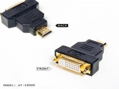Atlona AT14040 DVI FEMALE TO HDMI MALE ADAPTER 110 VOLTS IN USA USE ONLY