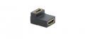 Kramer AD-HF/HF/RA HDMI (F) to HDMI (F) Right Angle Gender Changer 110 Volts Only for USA