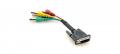 Kramer ADC-DMA/5BF-1 DVI-A (M) to 5 BNC (F) Breakout Cable - 1ft 110 Volts Only for USA