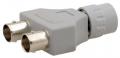 Kramer VA-122 BNC (M) to 2 BNC (F) Adapter 110 Volts Only for USA