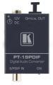 Kramer PT-1SPDIF S/PDIF to TOSLINK Digital Audio Format Converter 110 Volts Only for use in USA