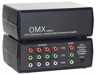 Ocean Matrix HDDA-1 1x4 HDTV Wideband Analog Distribution Amplifier  110 Volts use Only for USA