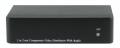 Shinybow ANI-1X2COMPAA 1x2 Component Video(RCA) Splitter Distribution Amplifier With Stereo Audio 110 Volts use Only for USA