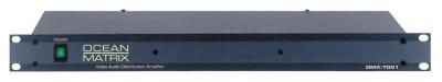 Ocean Matrix OMX-7001 1x5 Video and Stereo Audio Distribution Amplifier 110 Volts Only for use in USA