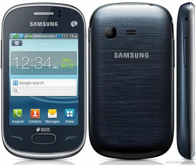 SAMSUNG S3802 REX 70 DUAL SIM QUADBAND UNLOCKED GSM PHONE White