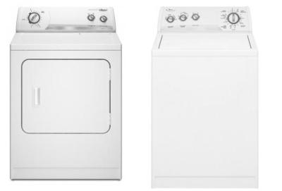 WHIRLPOOL WTW5205SQ & WHIRLPOOL WED5205SQ WASHER & ELECTRIC DRYER SET 220-240VOLT 50HZ