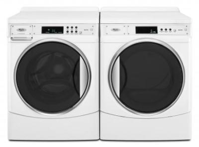 WHIRLPOOL LCHW9100WQ SEMI-PRO WASHER & WHIRLPOOL LCED9100WQ SEMI-PRO ELECTRIC DRYER FOR 220-240 VOLTS/ 50 HERTZ