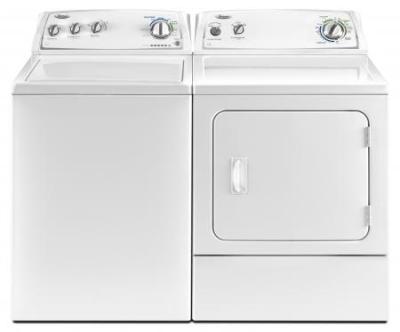 WHIRLPOOL WTW4800YQ NEW EFFICIENT WASHER & WHIRLPOOL WGD4800YQ GAS DRYER SET 220-240 VOLTS/ 50 HERTZ