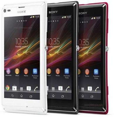 Sony Xperia L-C2105 3G Android Quadband Unlocked GSM Phone: BLACK