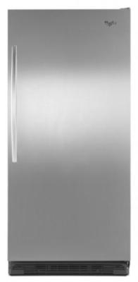 Whirlpool 5VEL88TRAS 18 cu.ft. Stainless Steel All Refrigerator 220-240 Volt 50/60 Hertz