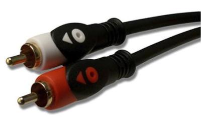 ZUUM MEDIA A3FT 3' Gold Plated Double PVC Injected RCA Stereo Cables