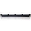 ZUUM MEDIA C5EP24P Cat5e 110 Type Patch Panel 24 Port Rackmount