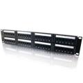 ZUUM MEDIA C5EP48P Cat5e 110 Type Patch Panel 48 Port Rackmount