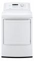 LG DLE4870W 7.3 cu. ft. Front Load Electric Dryer W/ Sensor Dry, Wrinkle Care Option, Anti-Bacterial Cycle FACTORY REFURBISHED (For USA)