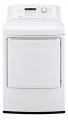 LG DLE4870W 7.3 cu. ft. Front Load Electric Dryer W/ Sensor Dry, Wrinkle Care Option, Anti-Bacterial Cycle FACTORY REFURBISHED (For USA)