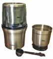 Alpina SF2814 Electric Stainless Steel Wet and Dry Double Bowl Coffee Grinder 220 Volt