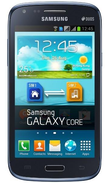 SAMSUNG i8262 GALAXY Core Duos DUAL SIM Unlocked GSM Smartphone Blue ...