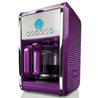 Bella 13948 Dots 12-Cup Coffee Maker 110 volt Purple (Only for USA)