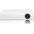 LG PB63U 3D Ready DLP Projector - 720p - HDTV - 16:10 - SECAM, NTSC, PAL - 1280 x 800 - WXGA - 15,000:1 - 500 lm - HDMI - USB - VGA In - Wireless LAN - 60 W - White Color REFURBISHED