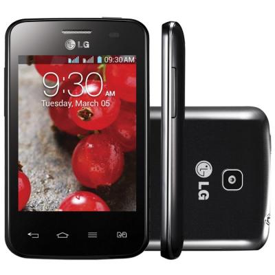 LG Optimus L3 II E435 3G Dual SIM Unlocked Phone (SIM Free) B/W