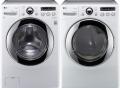 LG WM2650HWA 3.6 cu. ft. Front Load SteamWasher / DLEX2650W 7.3 Cu. Ft. Electric Steam Dryer-White