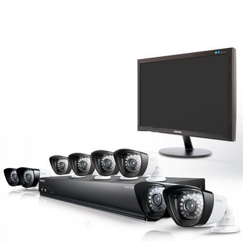 Samsung SCAP4800N 8 Channel Complete Security Camera System 110220