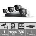Samsung SDS-P3042 - 4ch Security Camera System 110-220 volts
