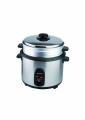 Saachi SA-RC200 Rice Cooker with Food Steamer, Stainless Steel,10-Cup 110 Volt (Only For USA)